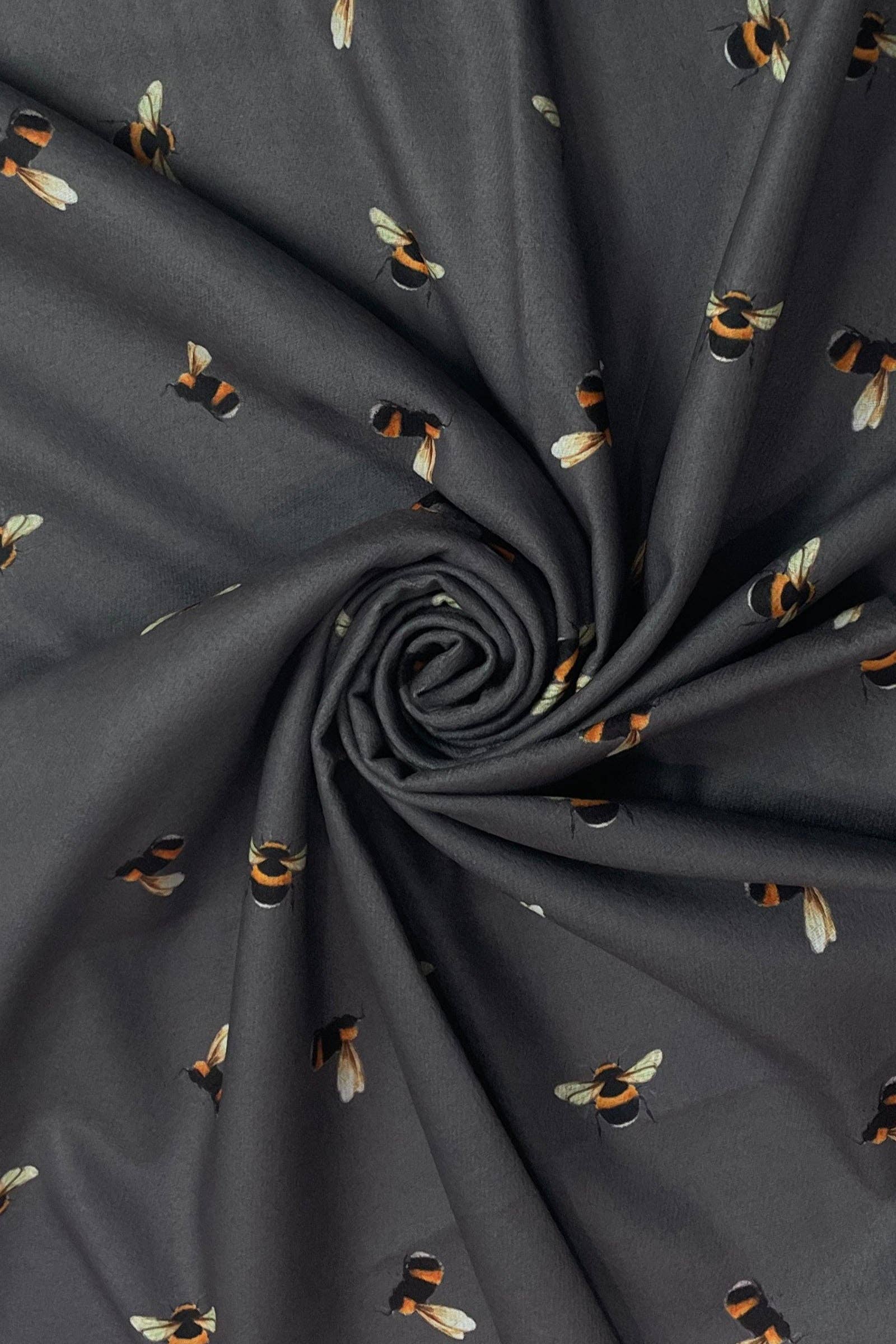 Fashion Scarf World - Wholesale Scarf - Women's - Bumble Bee Print Tassel Scarf10