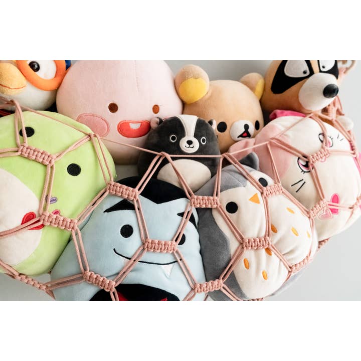 BeanDaikon – wholesale Toy storage box – Kids & baby – Boho Macrame Toy Storage Hammock I2514