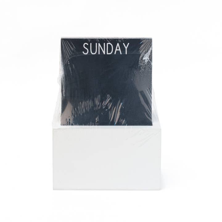 Helio Ferretti - Wholesale Calendar - BLACK WOODEN PERPETUAL CALENDAR HF