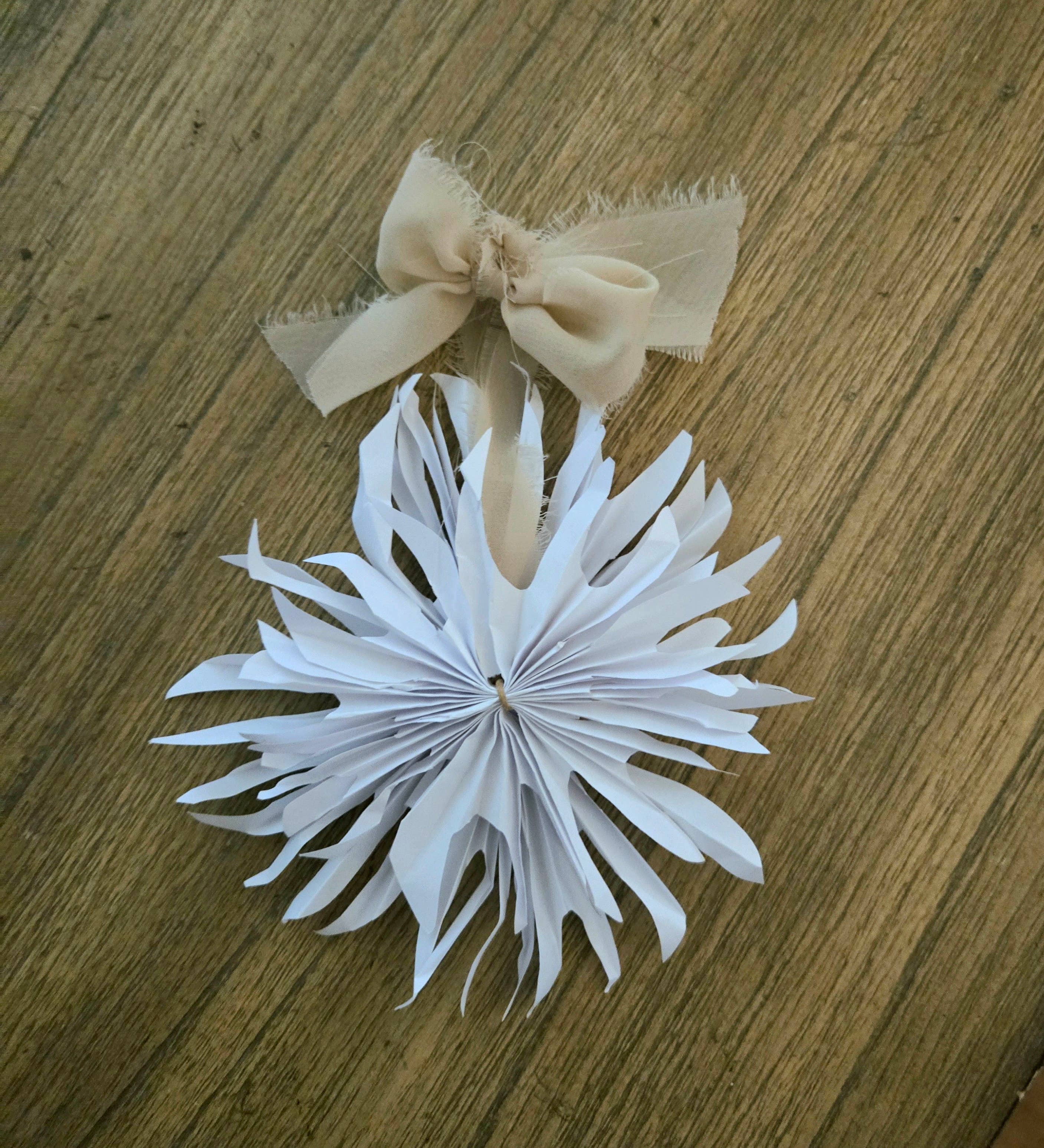 Beautiful Things By Bec - Wholesale Ornament - Nordic Paper Dahlia Star Christmas Ornament
