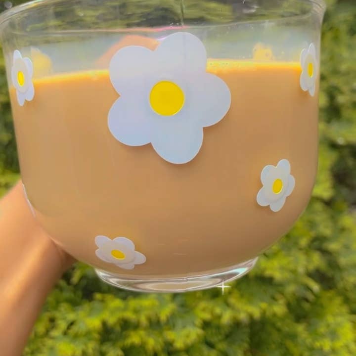 Pink pretty designs - Wholesale Coffee Mug - Daisy oversized mug5