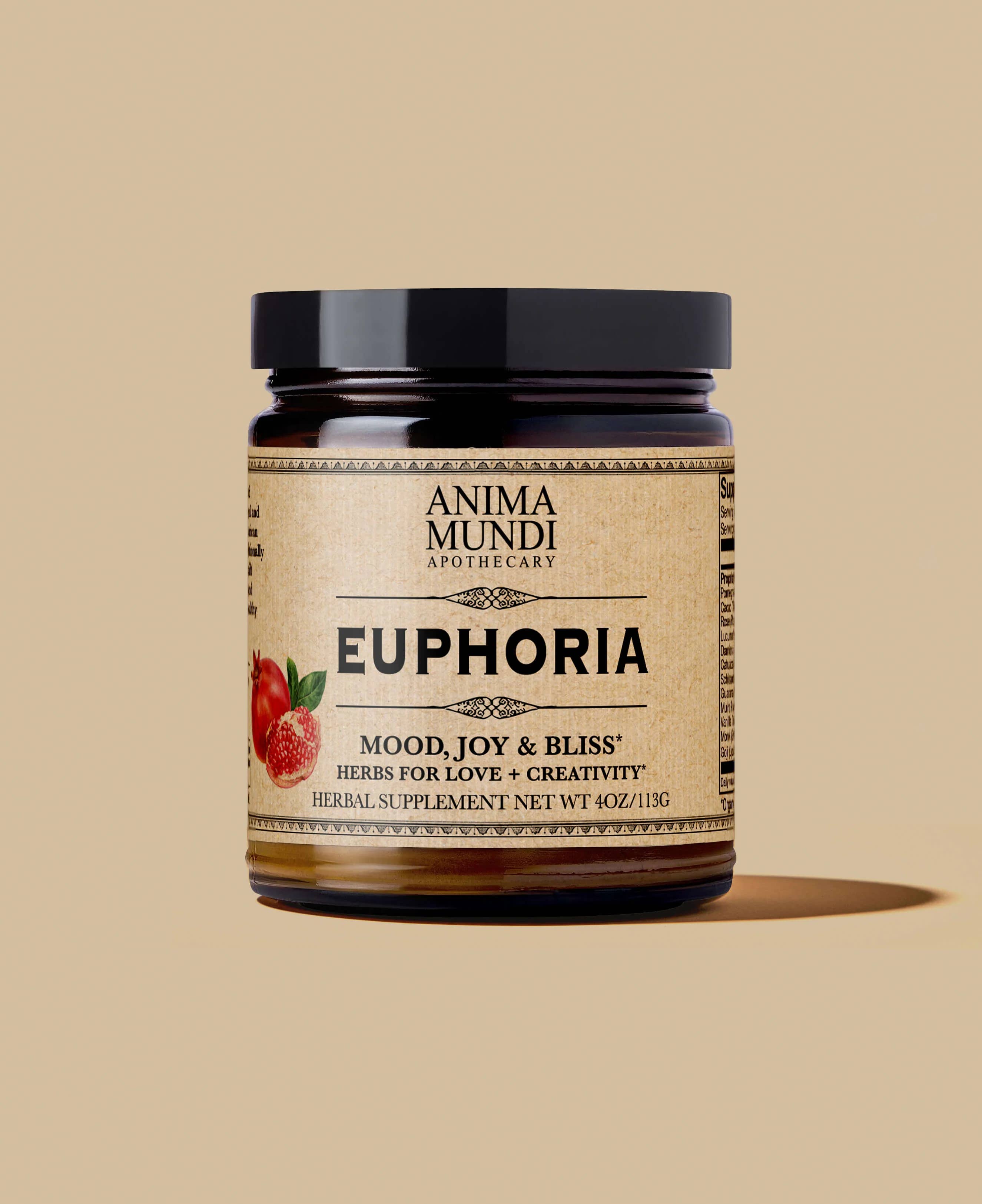 Anima Mundi Apothecary - Wholesale Protein/Superfood Powder - EUPHORIA Powder | Mood, Joy + Bliss*
