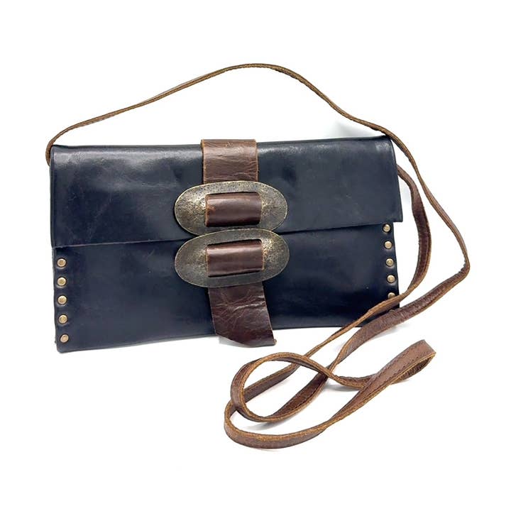 Doppelte ovale Clutch für den Großhandel von Rebel Designs Accessories