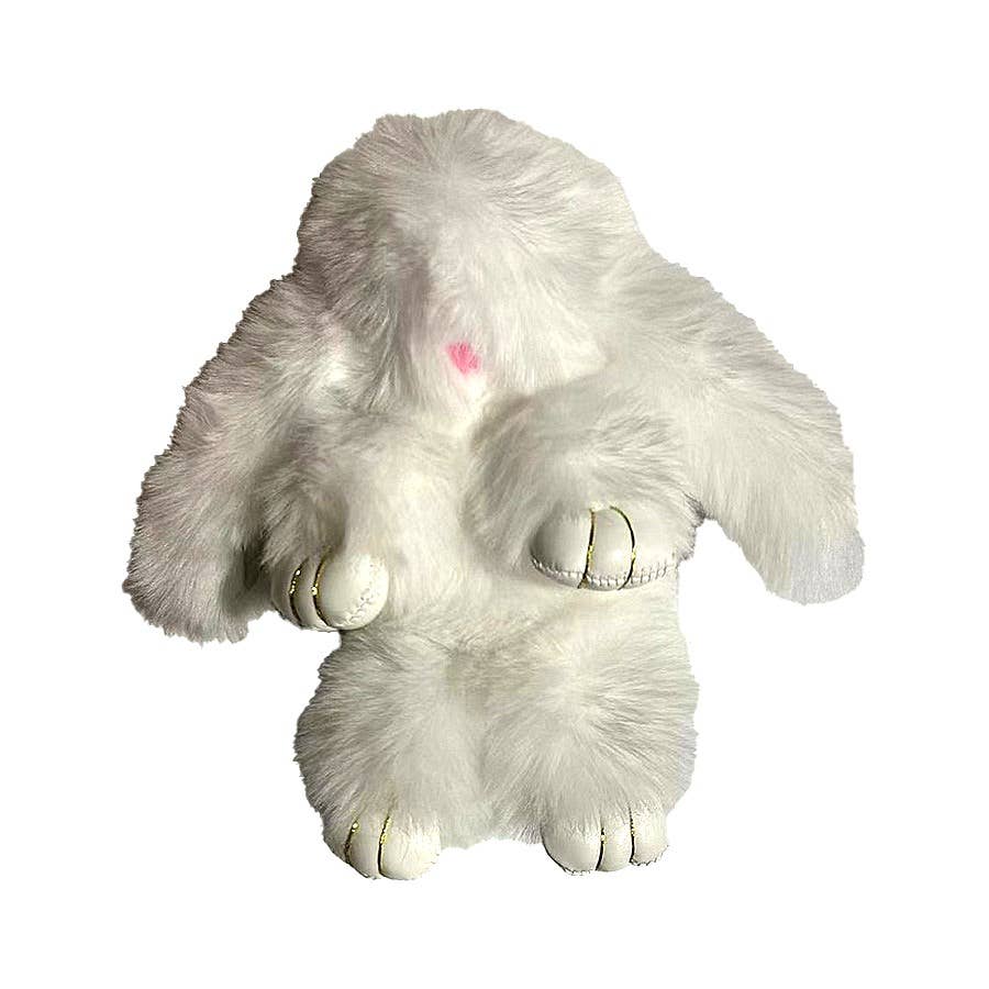 Diacly - Wholesale Keychain - Women's - 5.5 Inches Long Hair Soft Pompom Bunny Keychain16