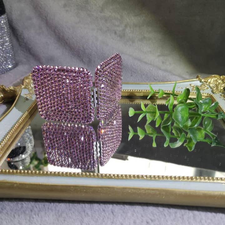 LiaRose and Co - Wholesale Makeup mirror - Bling Makeup Mirror2