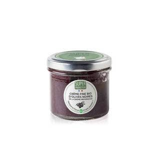 Organic Fine Cream of Black Olives from the Drôme Provencal 90g for wholesale by Superproducteur