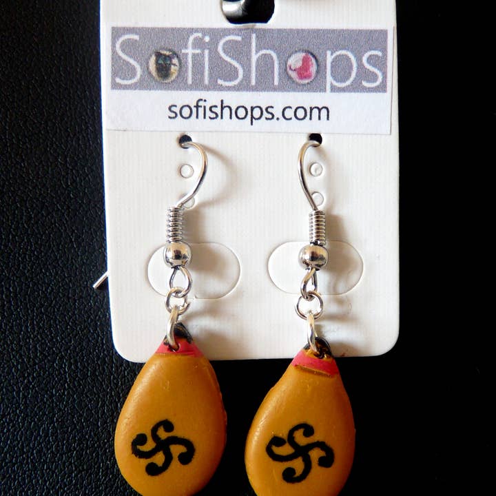 Sofishops - Wholesale Dangle Earrings - Xahako Basque gourd earrings