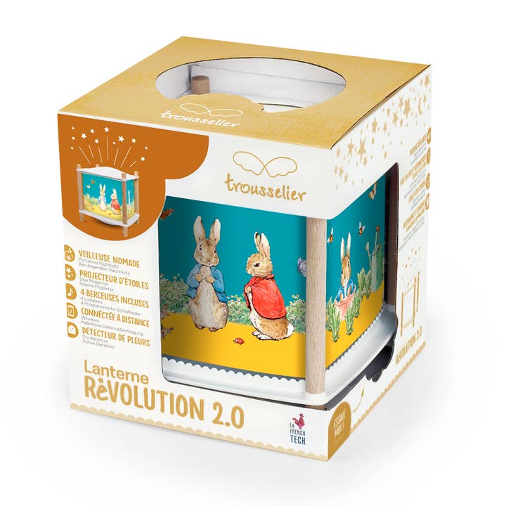 TROUSSELIER SAS - Wholesale Night Light - Kids & Baby - Lantern Revolution 2.0 - Peter Rabbit - Easter