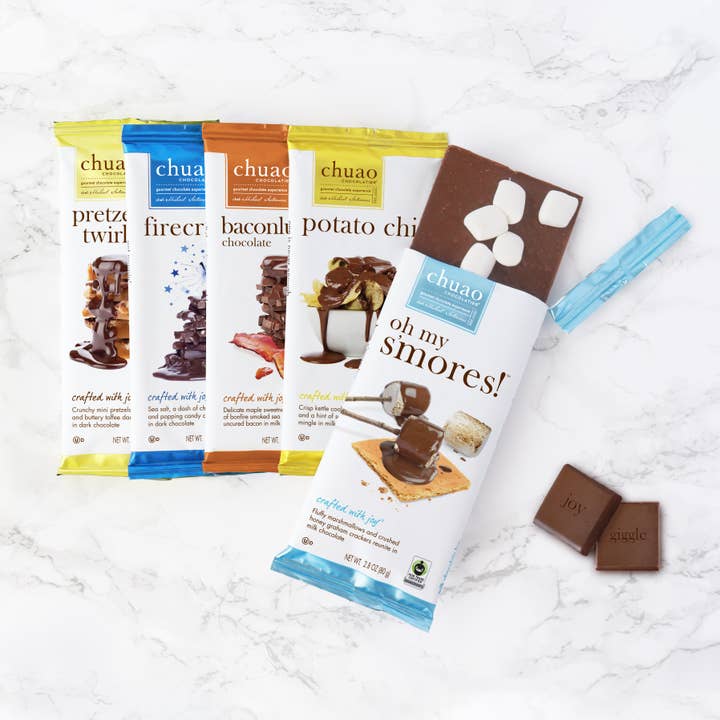 Chuao Chocolatier - Wholesale Chocolate Bar - Oh My S'mores! - Signature Bar