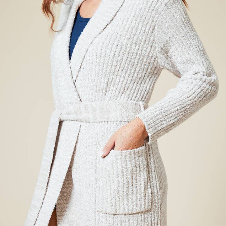 Softies - Wholesale Robe - Women's - Soft and Plush 38" Marshmallow Rib Women's Wrap Robe