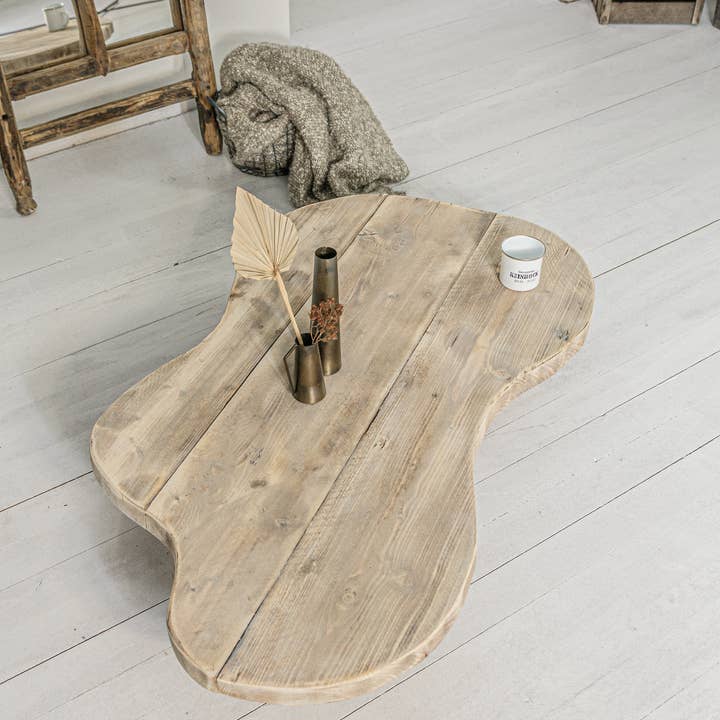DKW - Atelier Durkowitzer - Wholesale Side Table - Coffee table, side table, reclaimed wood table KARLI