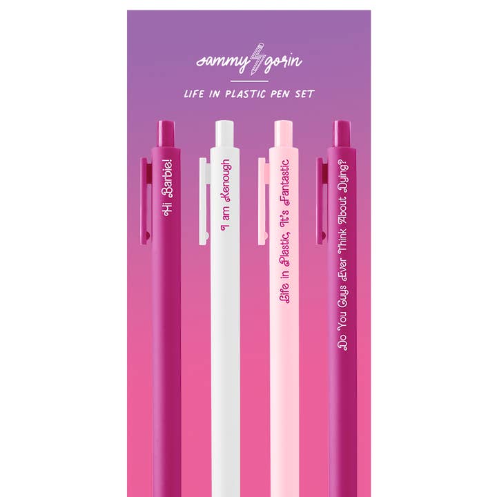 Sammy Gorin LLC - Wholesale Pen - Life in Plastic Pen Set