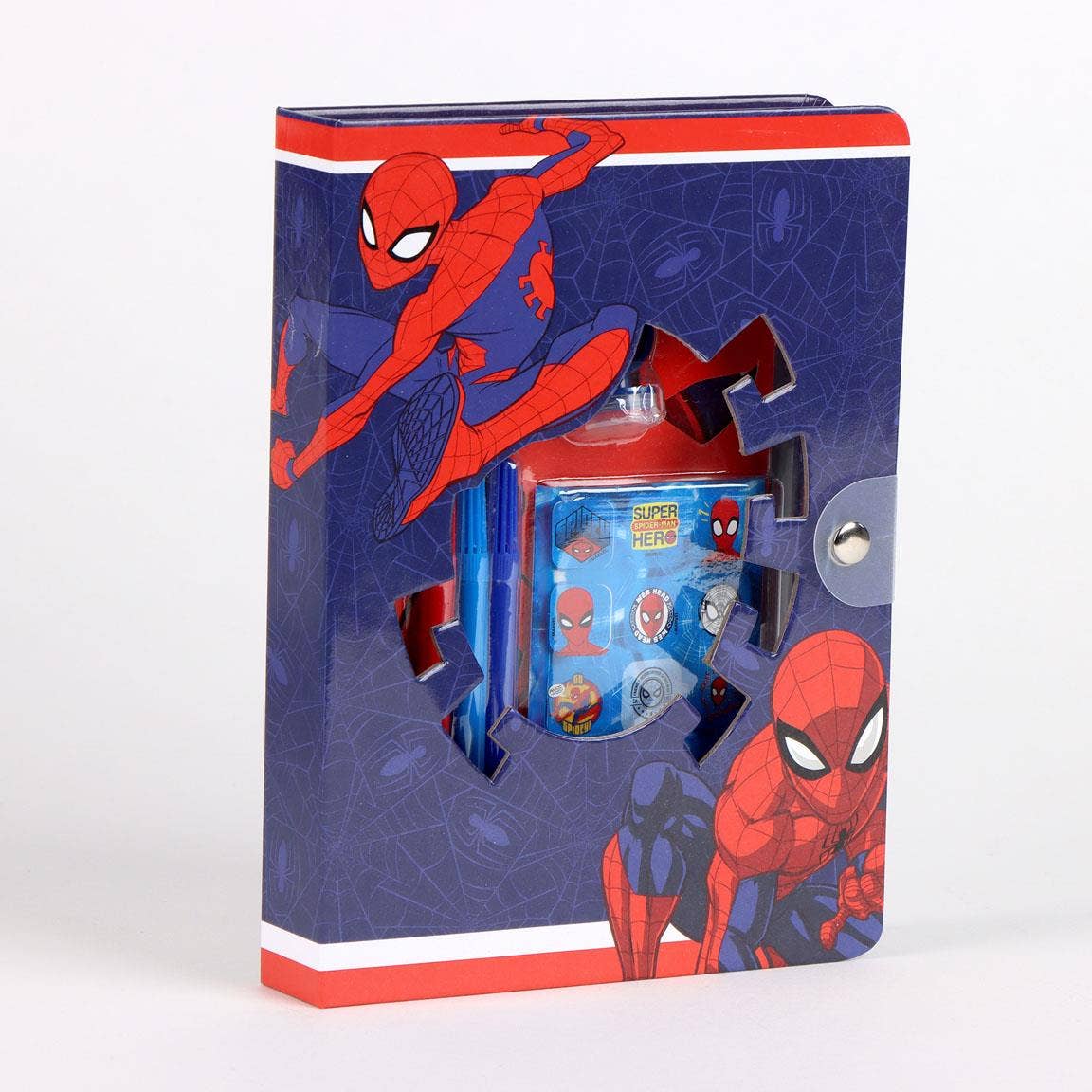 Mastoys, S.L. - Venta al por mayor Conjunto de papelería y tarjetas - CUADERNO SET SPIDERMAN - 27000018831