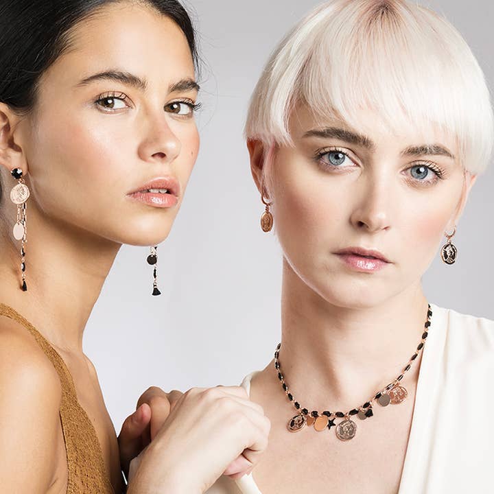 Penny Choker | Gold Plated | Made in Italy for wholesale by NINA TRA LE NUVOLE