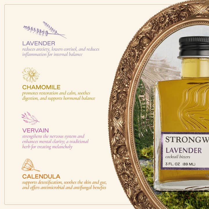 Strongwater - Wholesale Bitters - Lavender Floral Bitters6