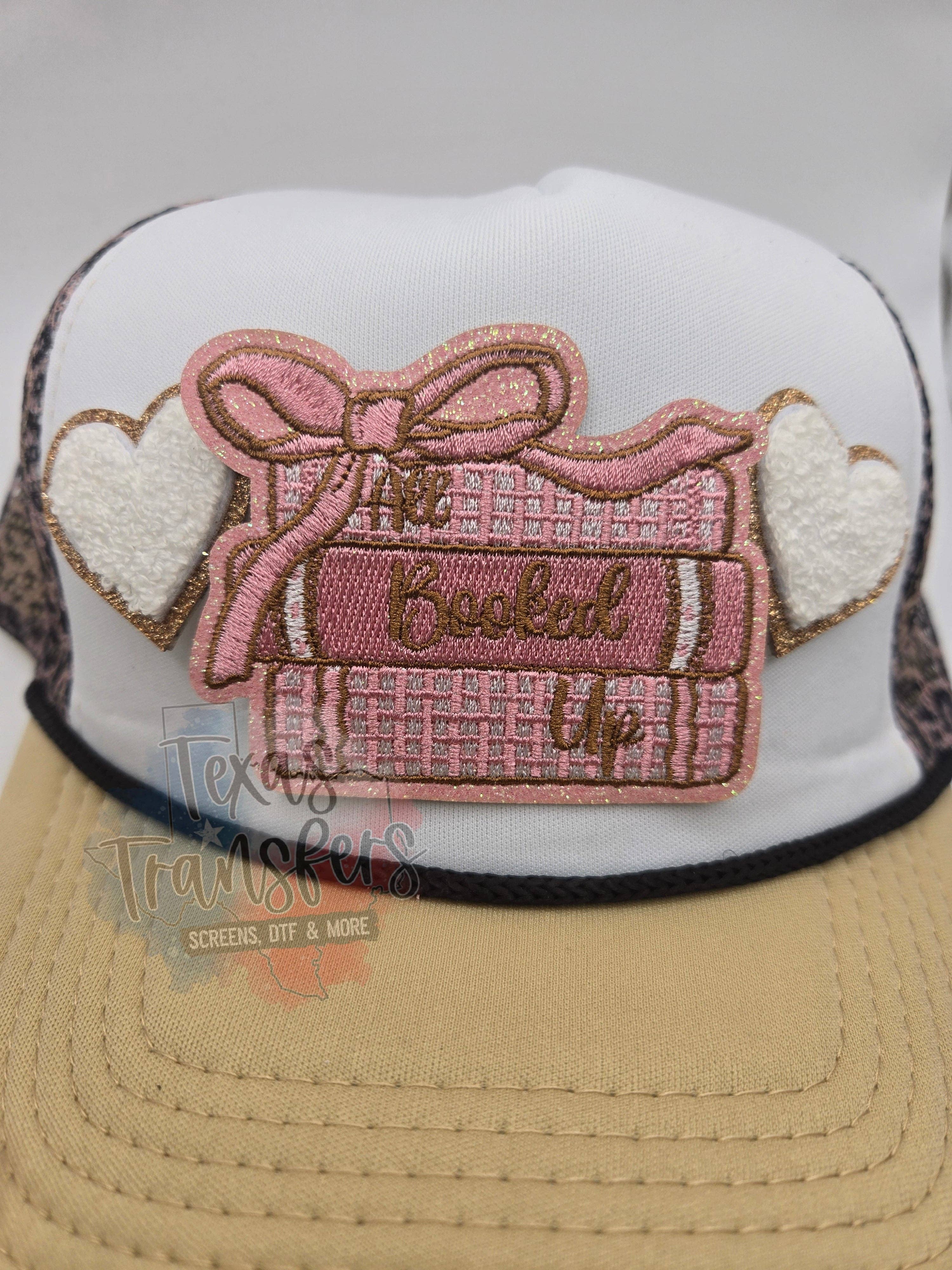 Texas Transfers - Wholesale Patch - All Booked Up Glitter Iron-On Patch