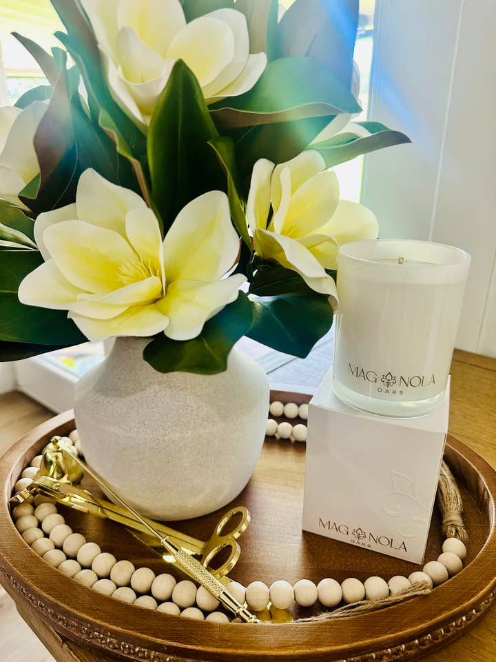 Oaks 8.5 oz Candle for wholesale by MagNola Designs