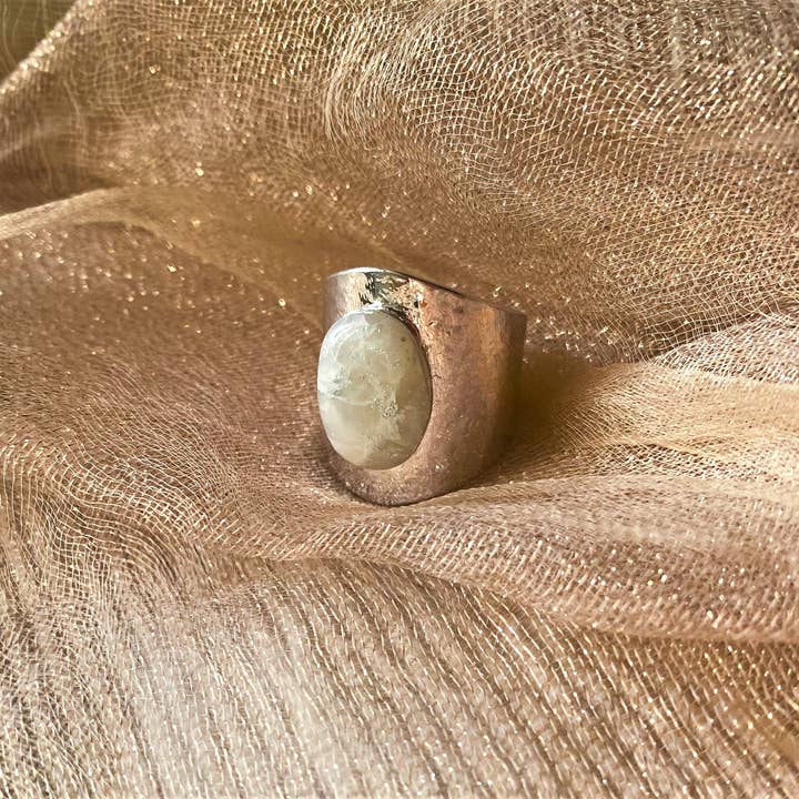 Kokoro - M.Handmade - Wholesale Cocktail/Statement Ring - MOONLIGHT band ring2