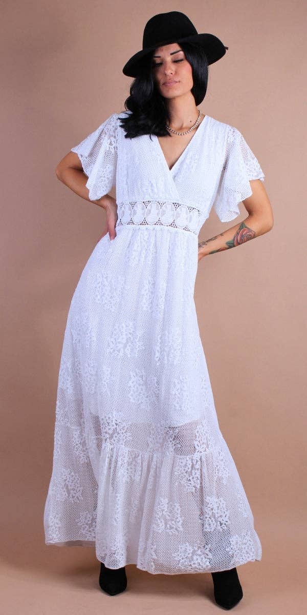 White Romantico Dress for wholesale on Faire1