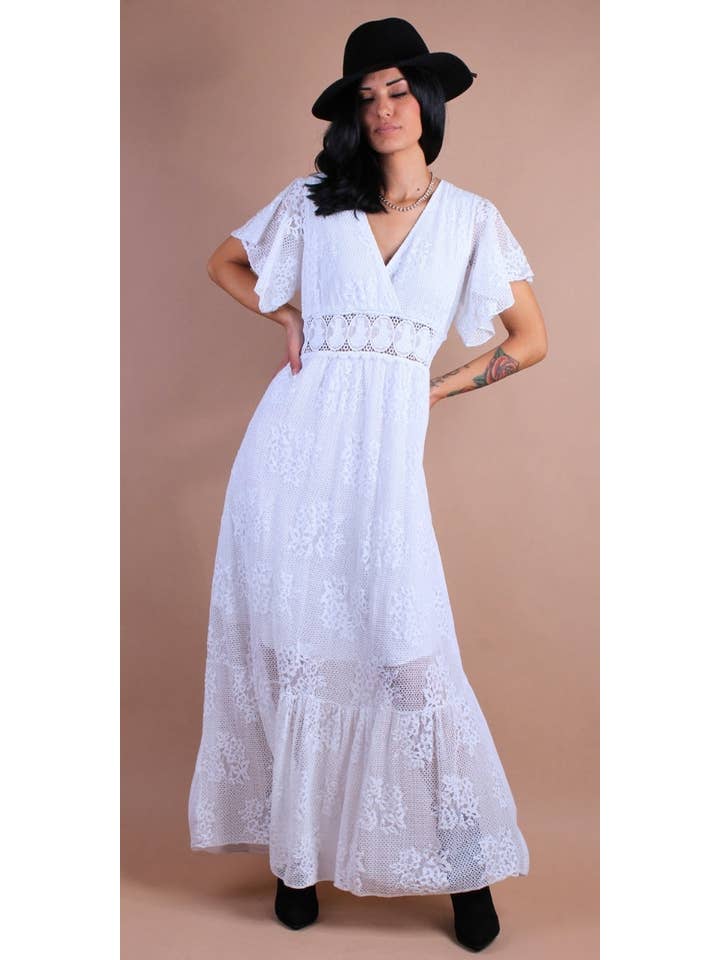 White Romantico Dress for wholesale on Faire1