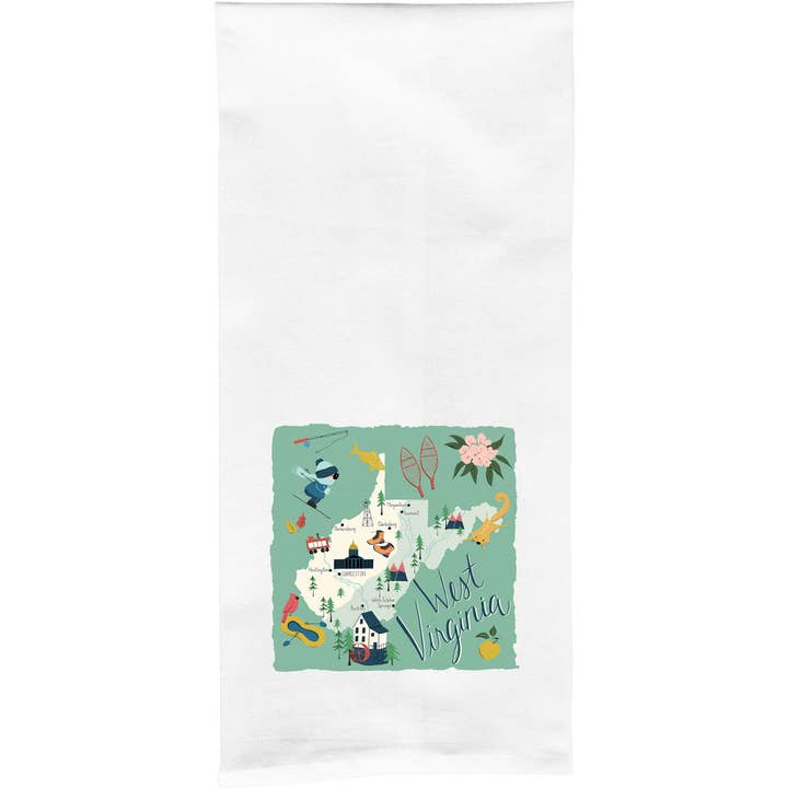 Works of Heart - Wholesale Tea Towel - Home State Home Tea Towels47