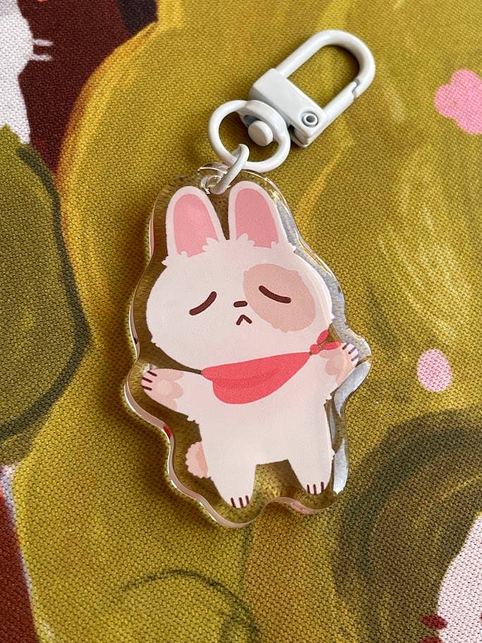 Paper Rat Illustrations - Wholesale Keychain - Women's - Woodland Friends Mystery Acrylic Charms3