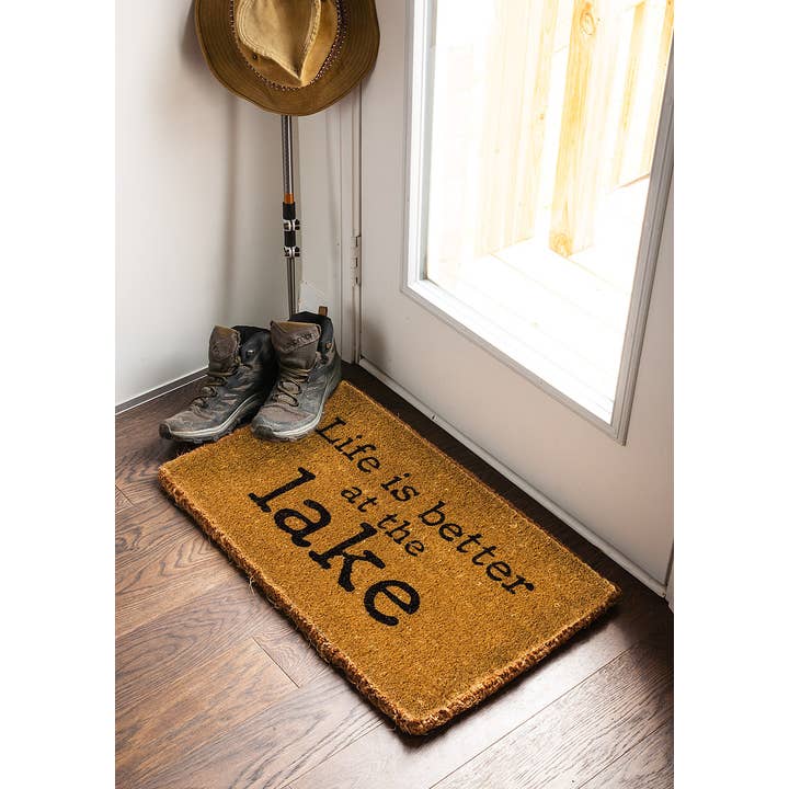 Abbott – wholesale Door mat – Life Lake Doormat-18x30"L-32351