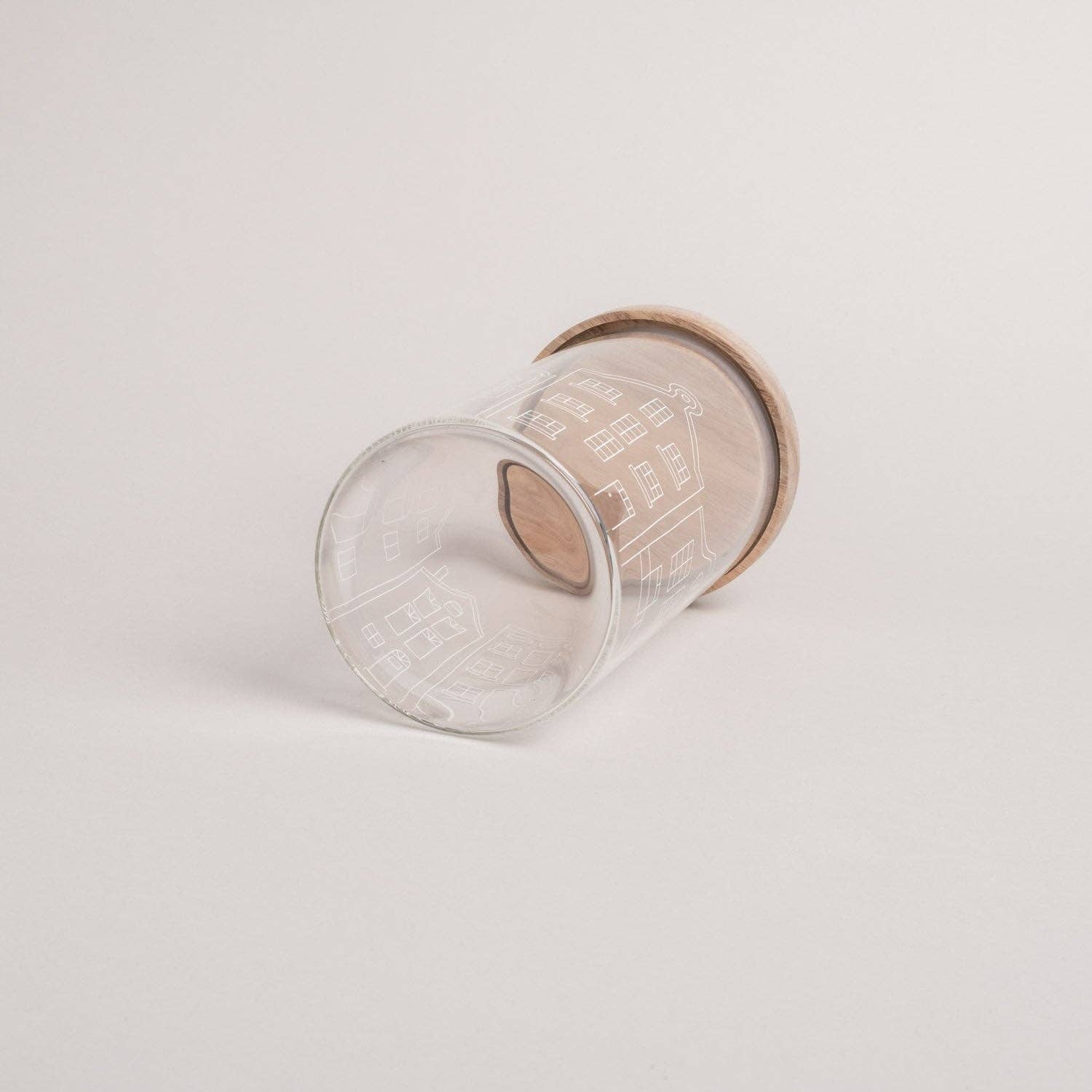 Eulenschnitt - Wholesale Jar - Storage jar houses 19cm (PU = 4 pcs)6