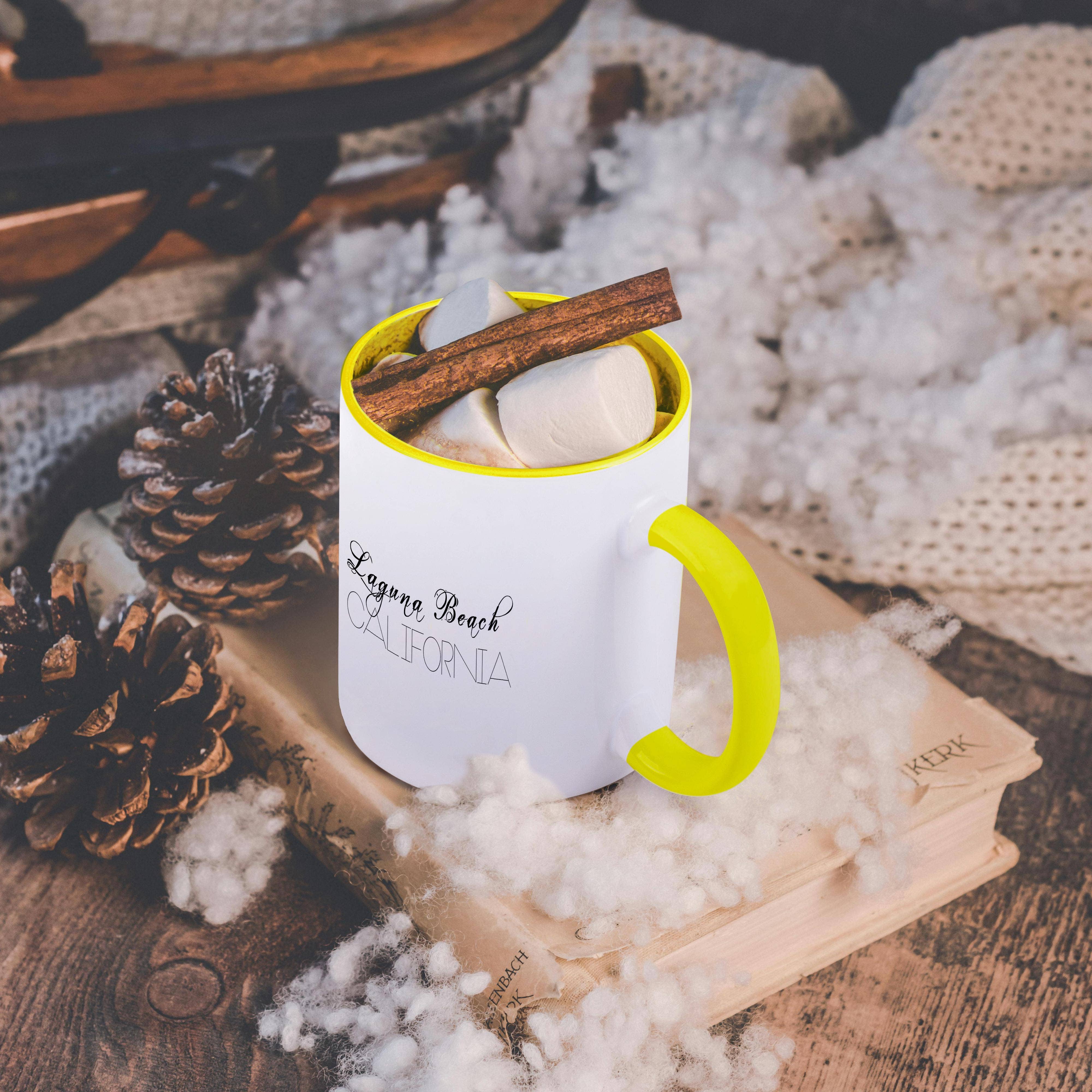 3dRose - Wholesale Coffee Mug - 3dRose, American Beaches - Laguna Beach, California, black on white, Mug5