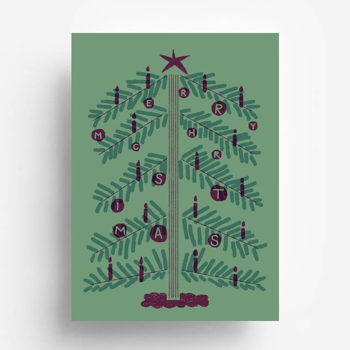 Tarjeta postal de feliz Navidad DIN A6 para venta al por mayor de jungwiealt