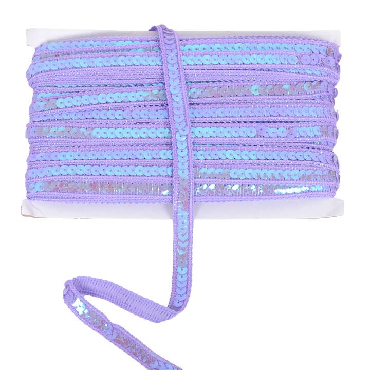 AK Brand - Wholesale Craft supplies - Sequin Trim 0.5 Inch Flat Glitter Sequin Ribbon Bling Fabric29