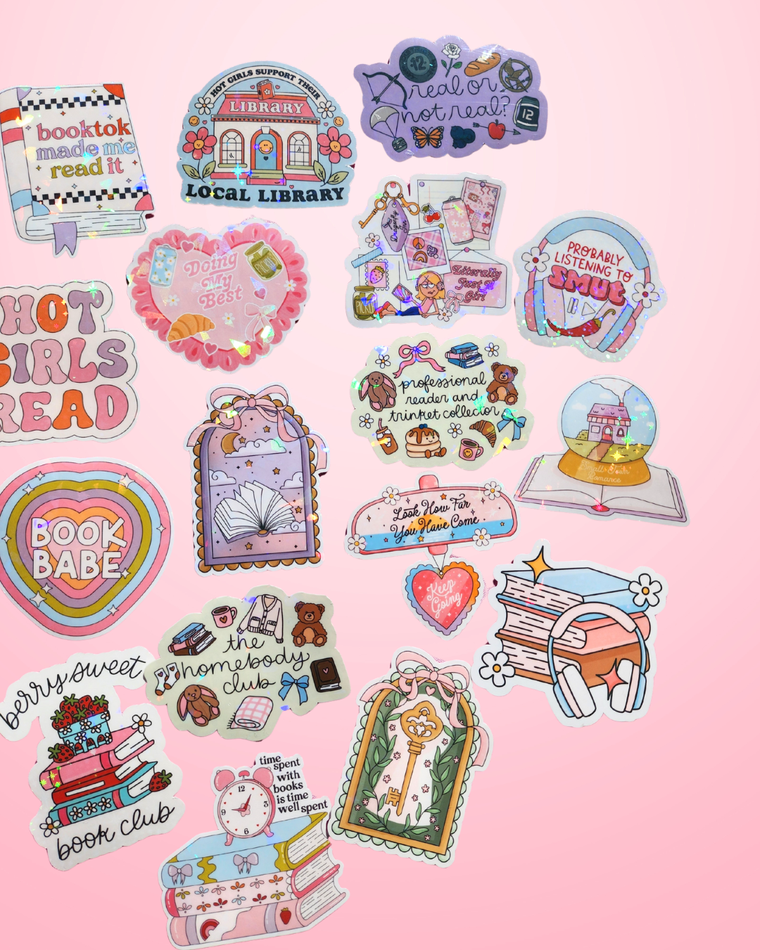 Sun Moon & Stars Co. - Wholesale Sticker - Bookish Stickers| e-reader accessories| stickers6