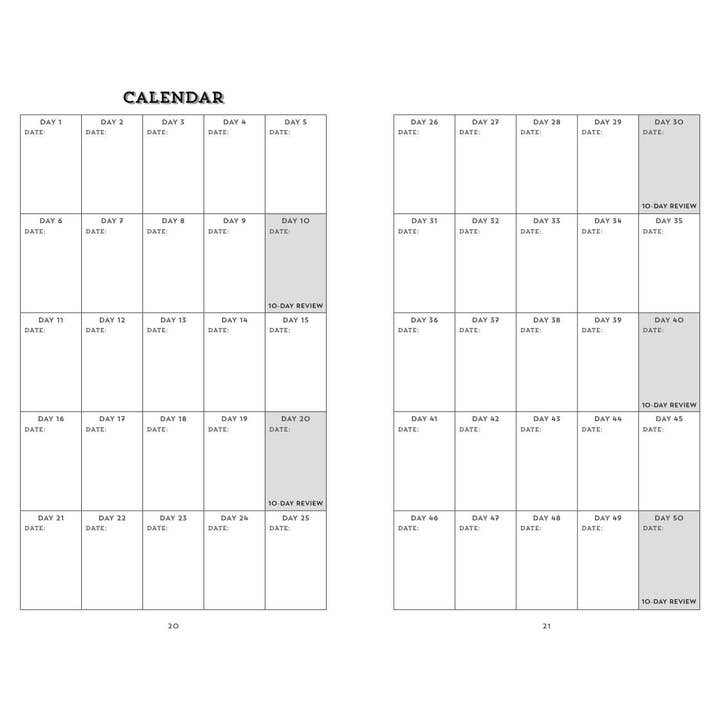 Hachette Book Group - Wholesale Journal/Diary - The 100-Day Goal Journal: Accomplish What Matters to You8