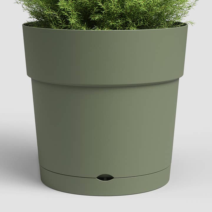 Maceta ancha con reserva de agua para venta al por mayor de ARTEVASI, SA