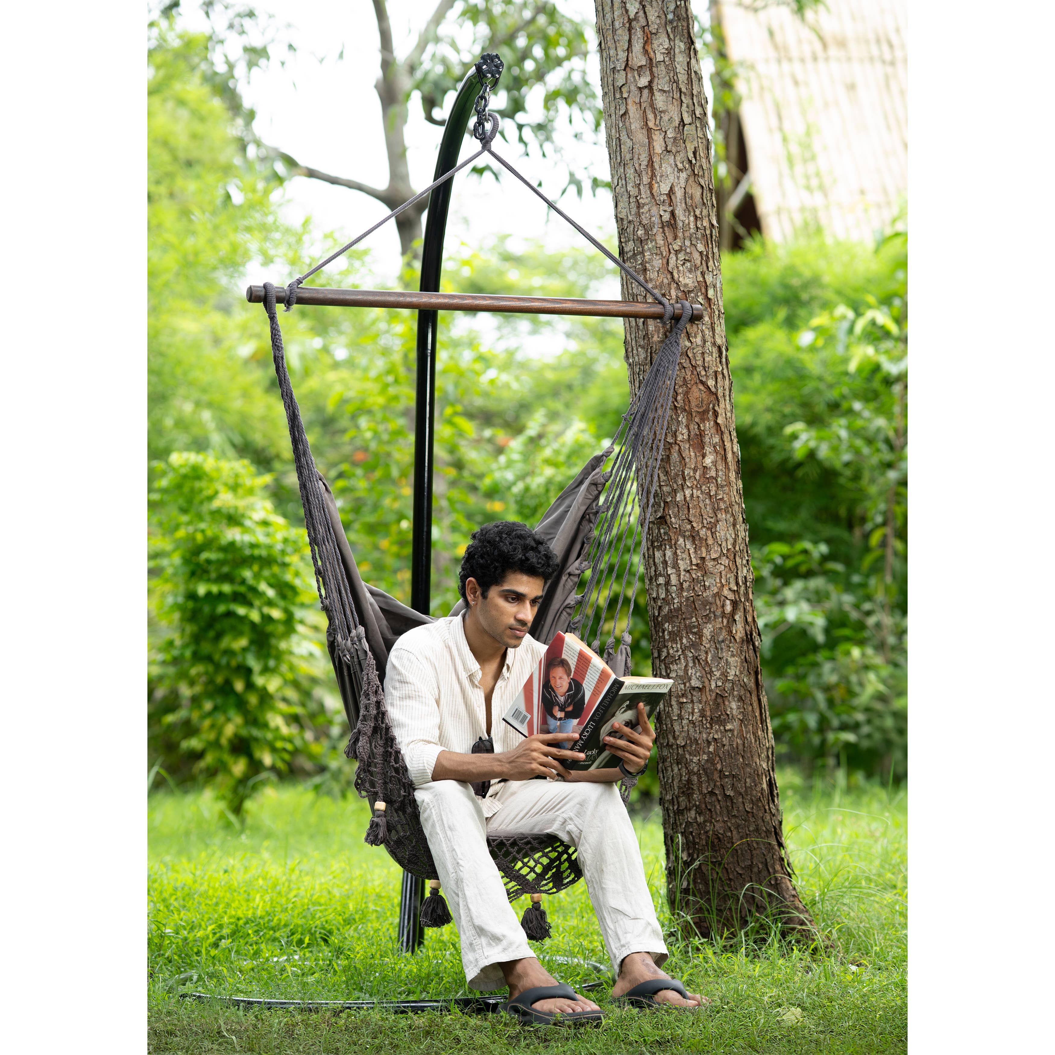 Calloway Mills - Wholesale Hammock - Calloway Mills Morning Fog Hammock Chair4