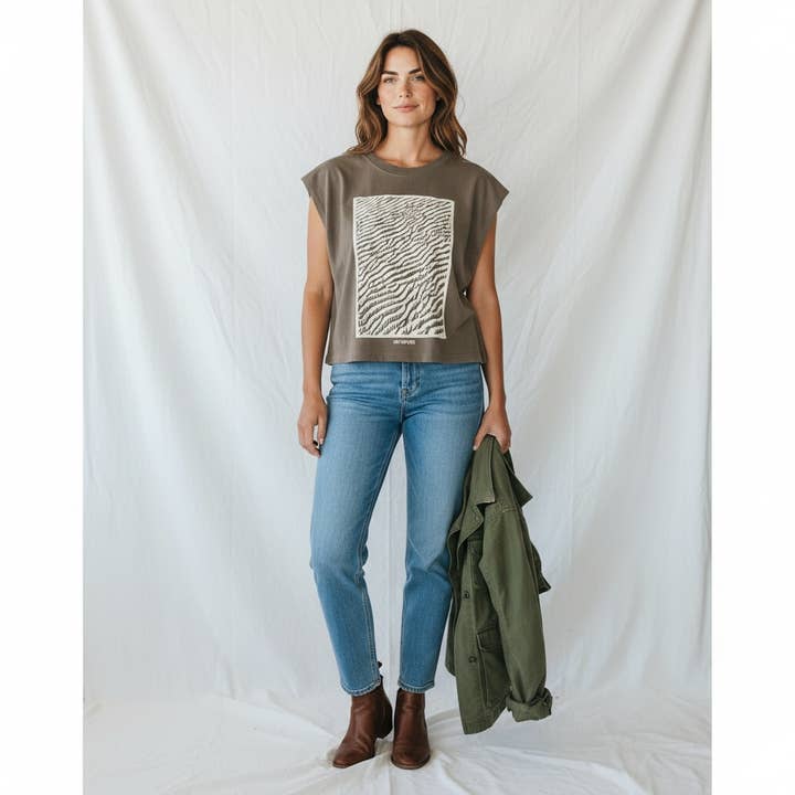 Cape Cod Flats - Women's Muscle Tee for wholesale by ARTichoke