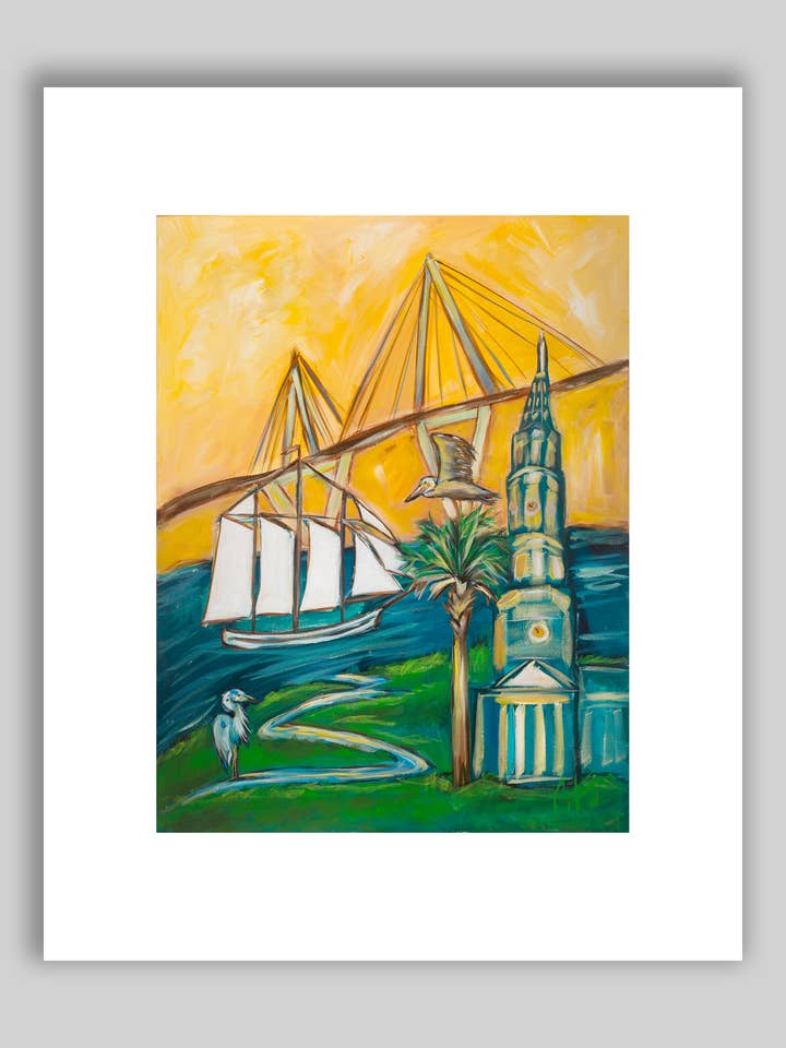 Charleston - Gematteerde print voor wholesale door Illuminate Artisan