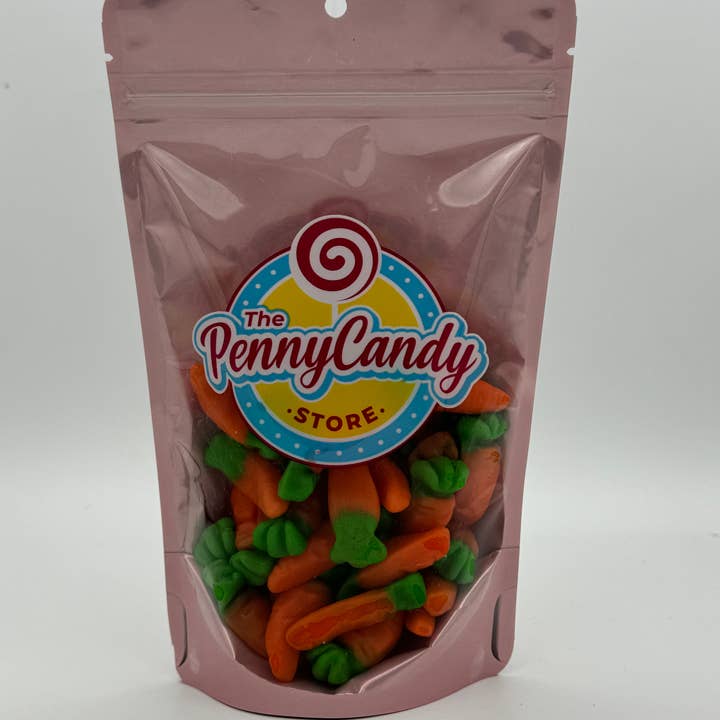 Carottes en gélatine de Pâques pour la vente par The Penny Candy Store