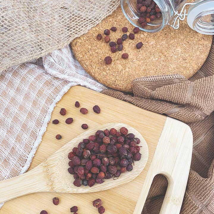 Organic Way LLC - Wholesale Loose Tea - Hawthorn Berries Fruit Whole (Crataegus monogyna) - European Wild-Harvest | Kosher Certified | Vegan, Non GMO & Gluten Free | USDA Certified | Origin - Albania7