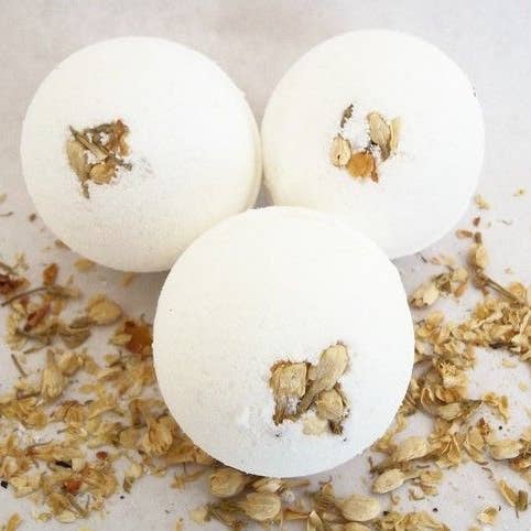 Elite Creed Natural LLC - Vendita all'ingrosso Bombe/polveri da bagno - Bomba da bagno al gelsomino e caprifoglio 4 oz