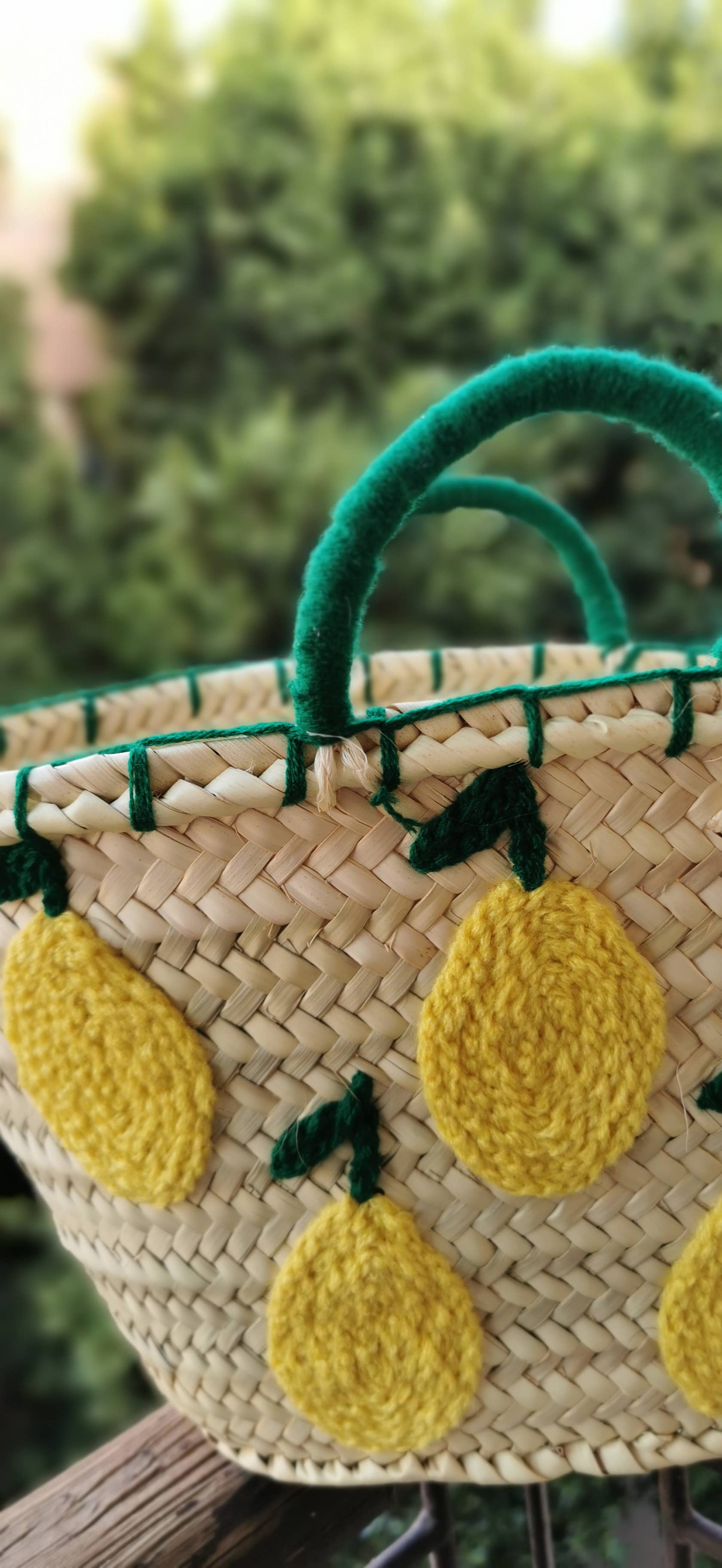 craftberber - Wholesale Beach Bag - Handmade, French Basket, Natural Palm Leaf, Beach Tote 4