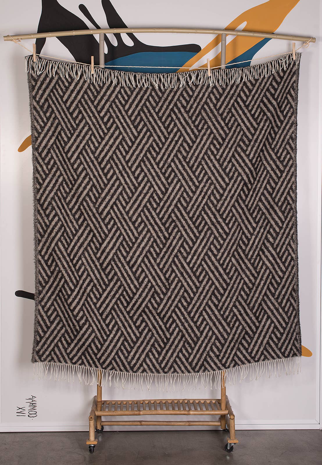 Beat Collection by Lanificio Idealtex Srl – Großhandel Überwurfdecke – Scotch - warme, sehr weiche Plaids aus Wolle- und Alpakamischung, Made in Italy17