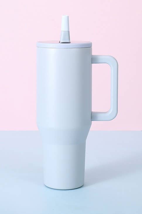 JOSSLYN by wall to wall - Wholesale Insulated Mug/Tumbler - 40oz SPILL FREE STAINLESS STEEL VACUUM TUMBLER | DT12063