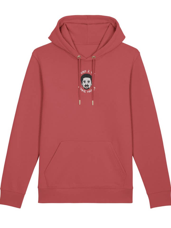 Sweat Capuche Comme Marqui brodé pour la vente par Foot Dimanche