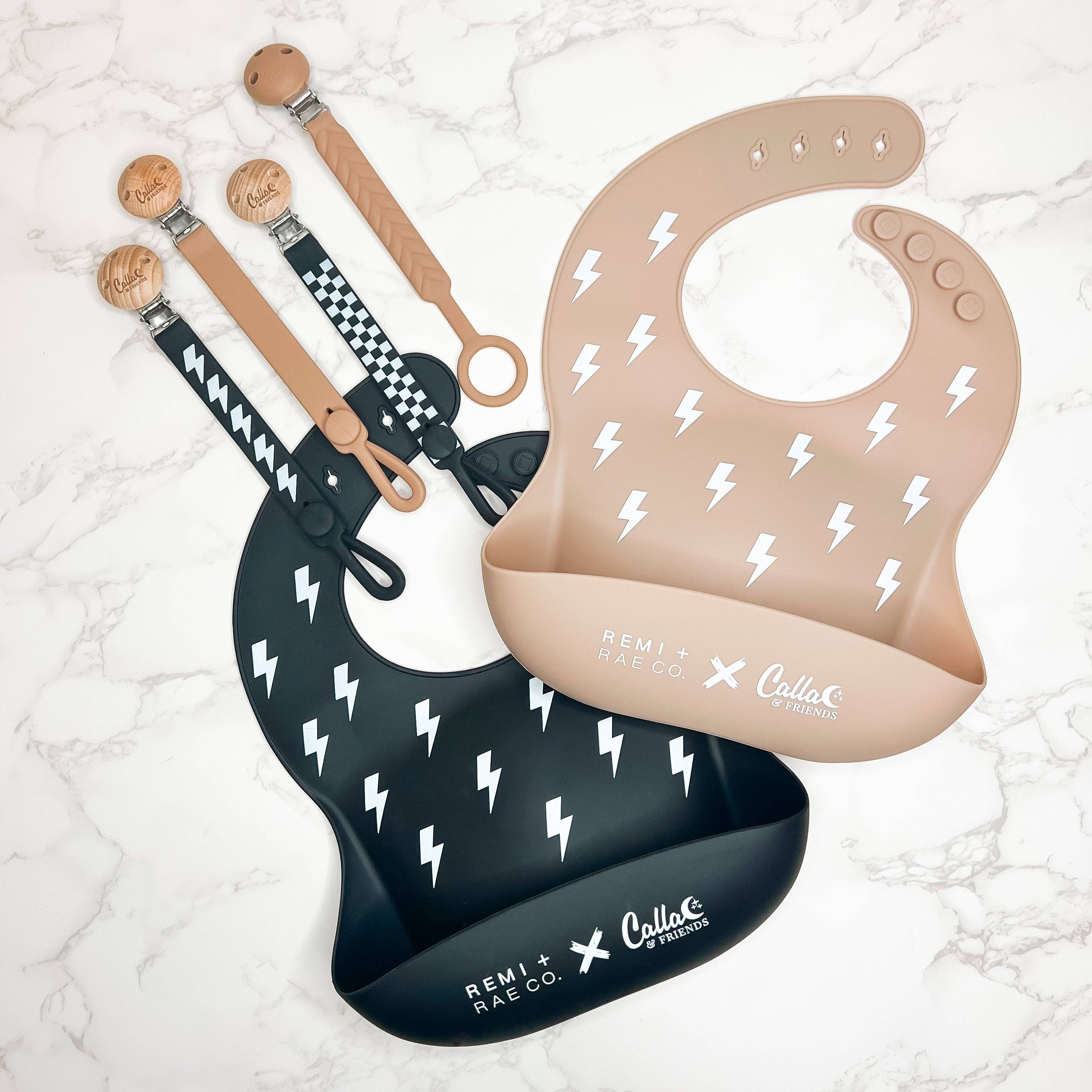 Calla & Friends – wholesale Nappklämma - Baby – Nash Everything Clip - Rutig13