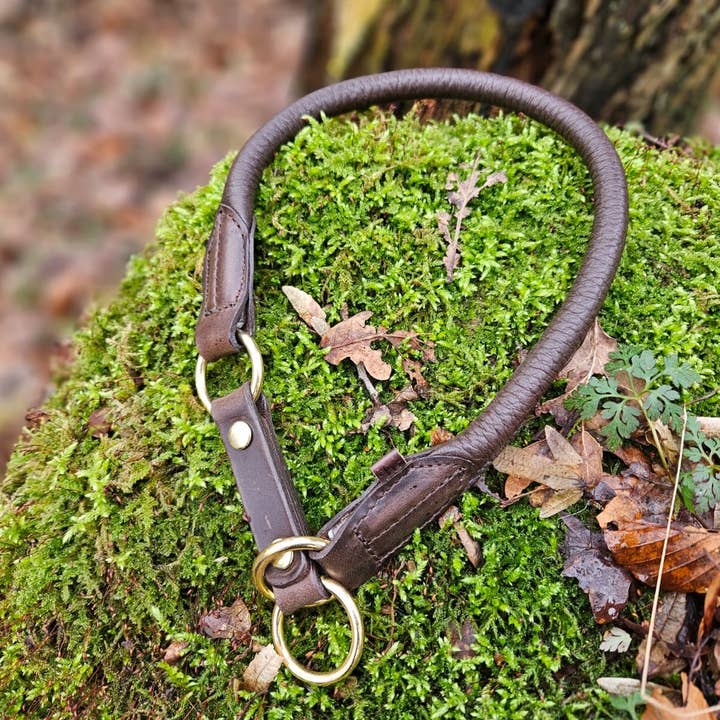 ammi for Dogs - Wholesale Pet Collar - Dog - Deerskin collar round6