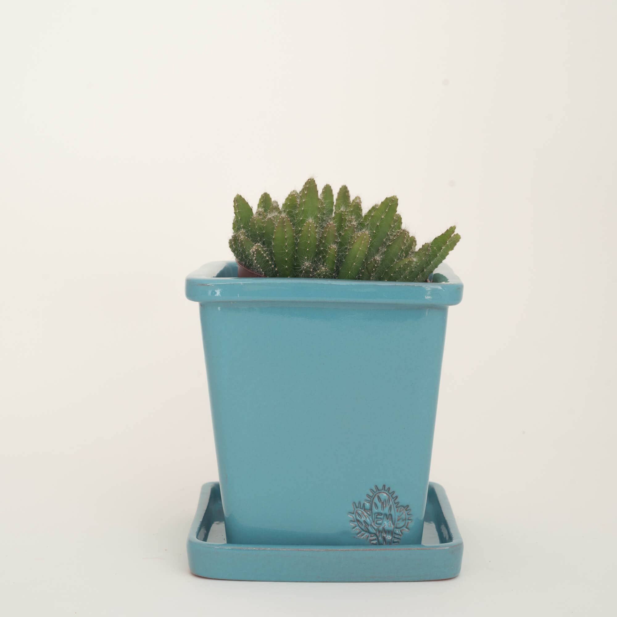 Vasos Quadrados by EM – Engroshandel Plantekrukke – Medium firkantet vase 14x14 cm - blank4