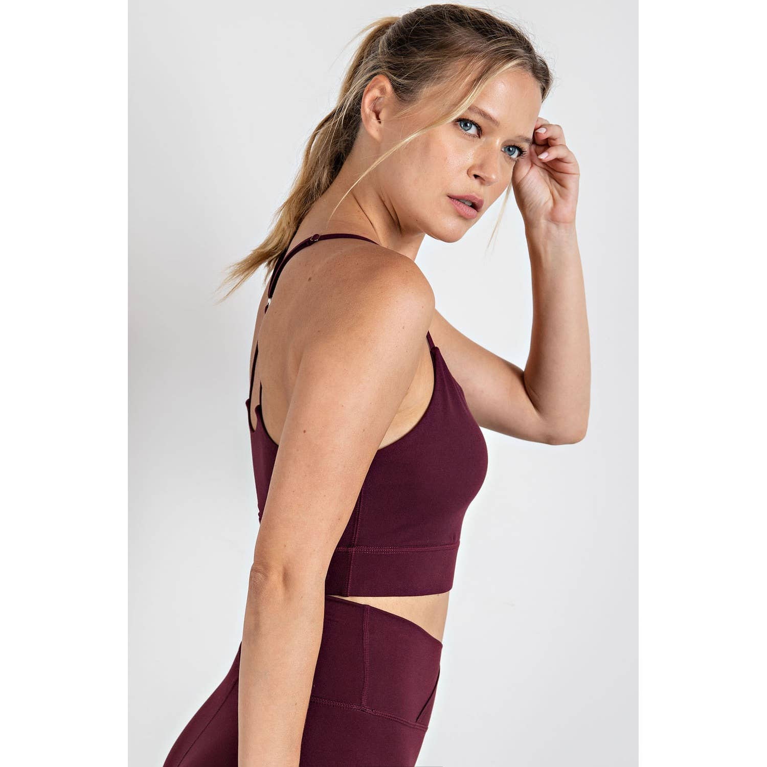 Rae Mode - Wholesale Sports Bra - Women's - BUTTER SPORTS BRA WITH ADJUSTABLE STRAP13