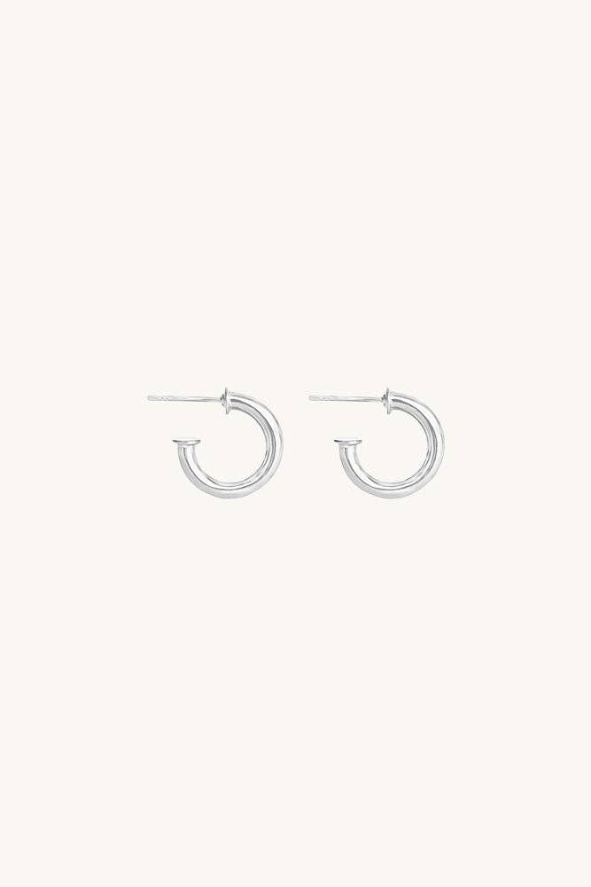 Sierra Winter Jewelry - Wholesale Hoop Earrings - Morgan Hoop Earrings - Silver1