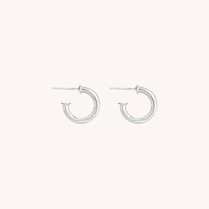 Sierra Winter Jewelry - Wholesale Hoop Earrings - Morgan Hoop Earrings - Silver1
